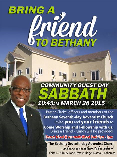 bethany seventh day adventist church announcements list flyers for adventist church